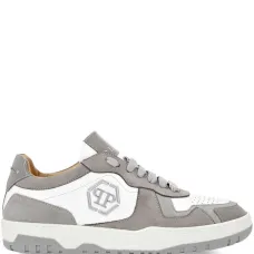 Кроссовки с вставками и логотипом Hexagon