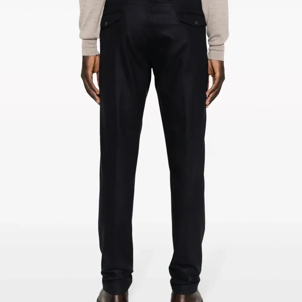 Узкие брюки с кулиской