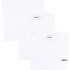 Logo-embroidered crew-neck T-shirt