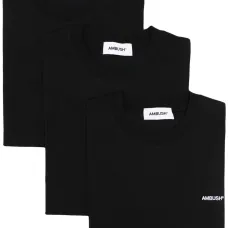 Logo-embroidered crew-neck T-shirt