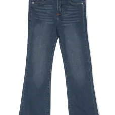 Прямые джинсы средней посадки Прямые джинсы средней посадки