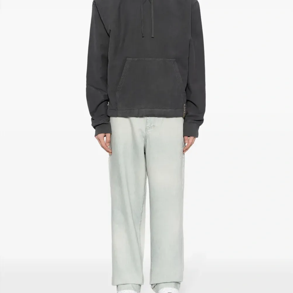 Худи с кулиской и логотипом