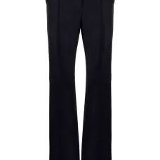 Прямые брюки со складками