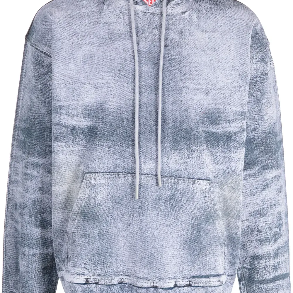 Худи с принтом тай-дай