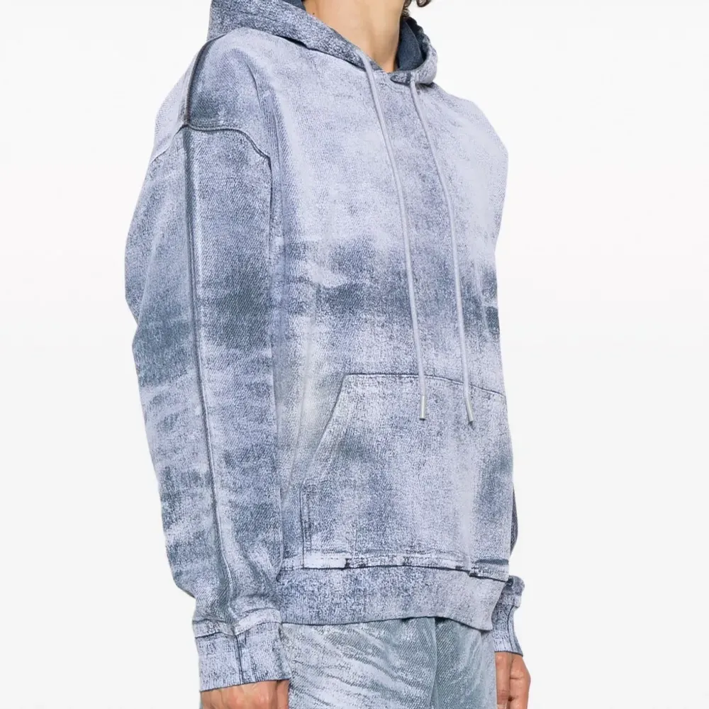 Худи с принтом тай-дай