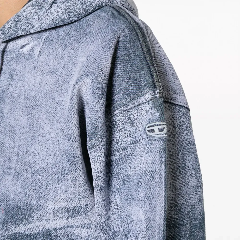 Худи с принтом тай-дай