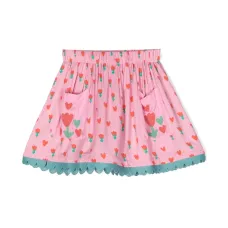 Юбка с цветочным принтом Юбка с цветочным принтом