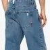 Джинсы свободного кроя средней посадки