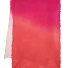 Кашемировый шарф с бахромой