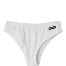 Трусы-брифы с нашивкой-логотипом