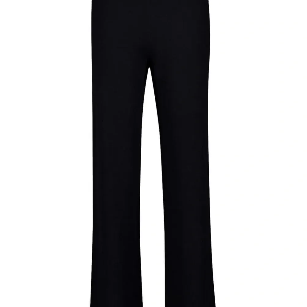 Кашемировые брюки прямого кроя