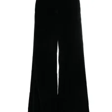 Расклешенные брюки с завышенной талией