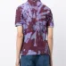 Хлопковое поло с принтом тай-дай