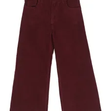 Вельветовые брюки со стразами