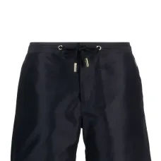 Плавки-шорты с эластичным поясом и кулиской Плавки-шорты с эластичным поясом и кулиской