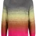 Gradient-effect textured jumper