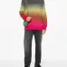 Gradient-effect textured jumper