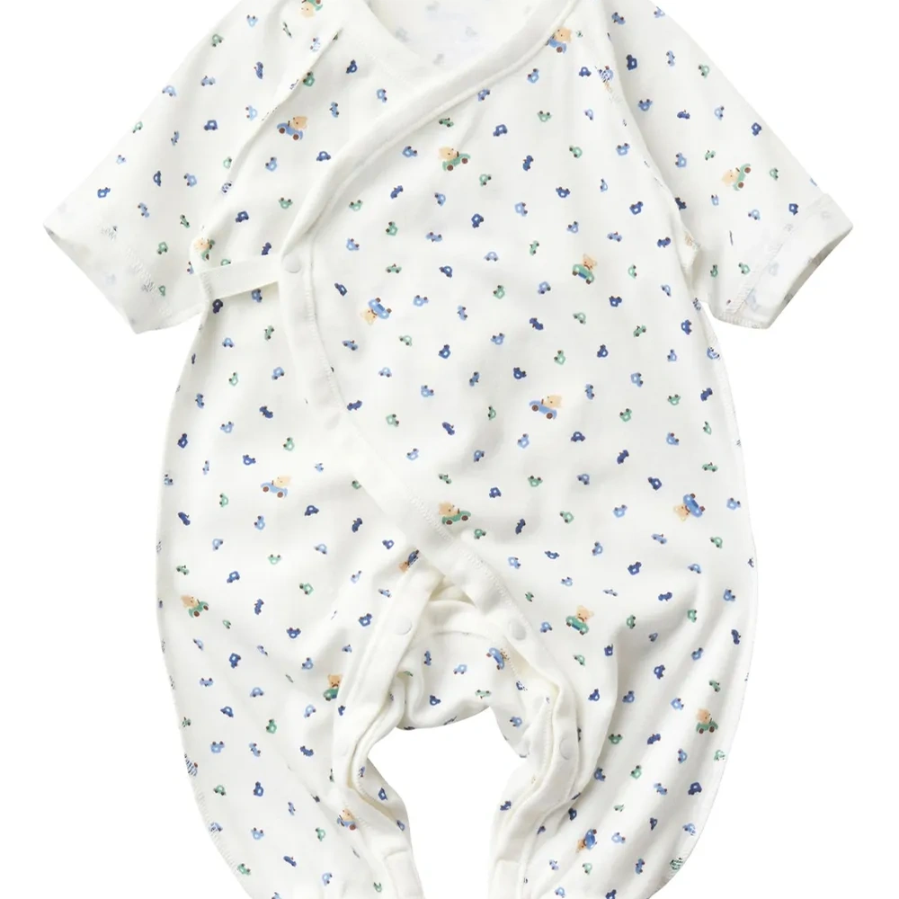 Ромпер с графичным принтом