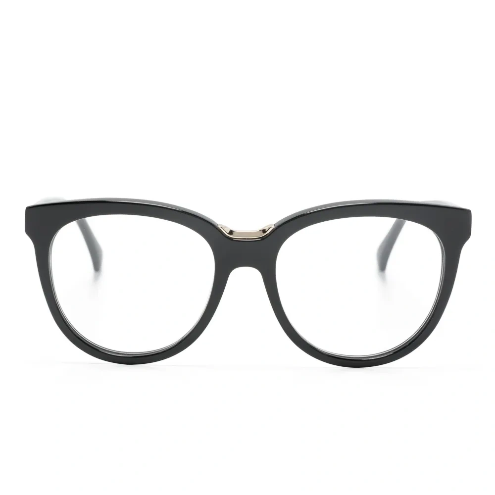 Очки в оправе 'кошачий глаз' с логотипом