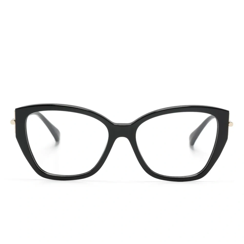 Очки в оправе 'кошачий глаз' с логотипом