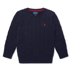 Вязаный джемпер с вышивкой Polo Pony