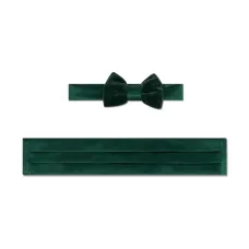 Комплект из камербанда и галстука-бабочки