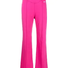 Расклешенные брюки с завышенной талией