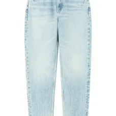 Зауженные джинсы с нашивкой-логотипом