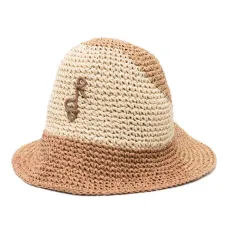 Соломенная панама с монограммой Соломенная панама с монограммой