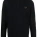 Logo-embroidered long-sleeve polo shirt