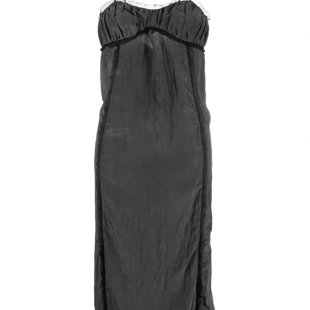 Платье-миди на бретелях