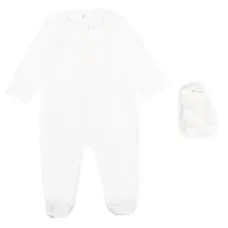 Комплект для новорожденного с графичным принтом