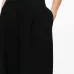 High-waist pleated trousers