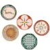 Cortile porcelain mini plates (set of five)