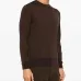 Crew-neck fine-knit jumper
