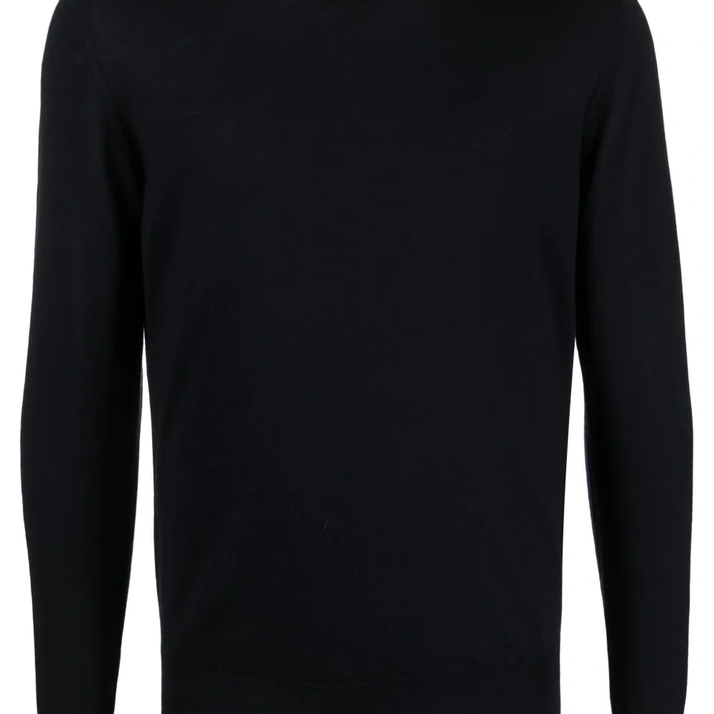 Джемпер из вирджинской шерсти с круглым вырезом