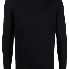 Джемпер из вирджинской шерсти с круглым вырезом