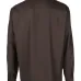 Long-sleeve virgin wool shirt