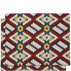 Набор из двух салфеток с геометричным узором Набор из двух салфеток с геометричным узором