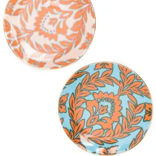 Набор из двух фарфоровых тарелок