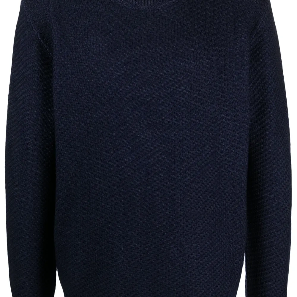 Джемпер из вирджинской шерсти с круглым вырезом