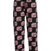 Graphic-print cotton track pants
