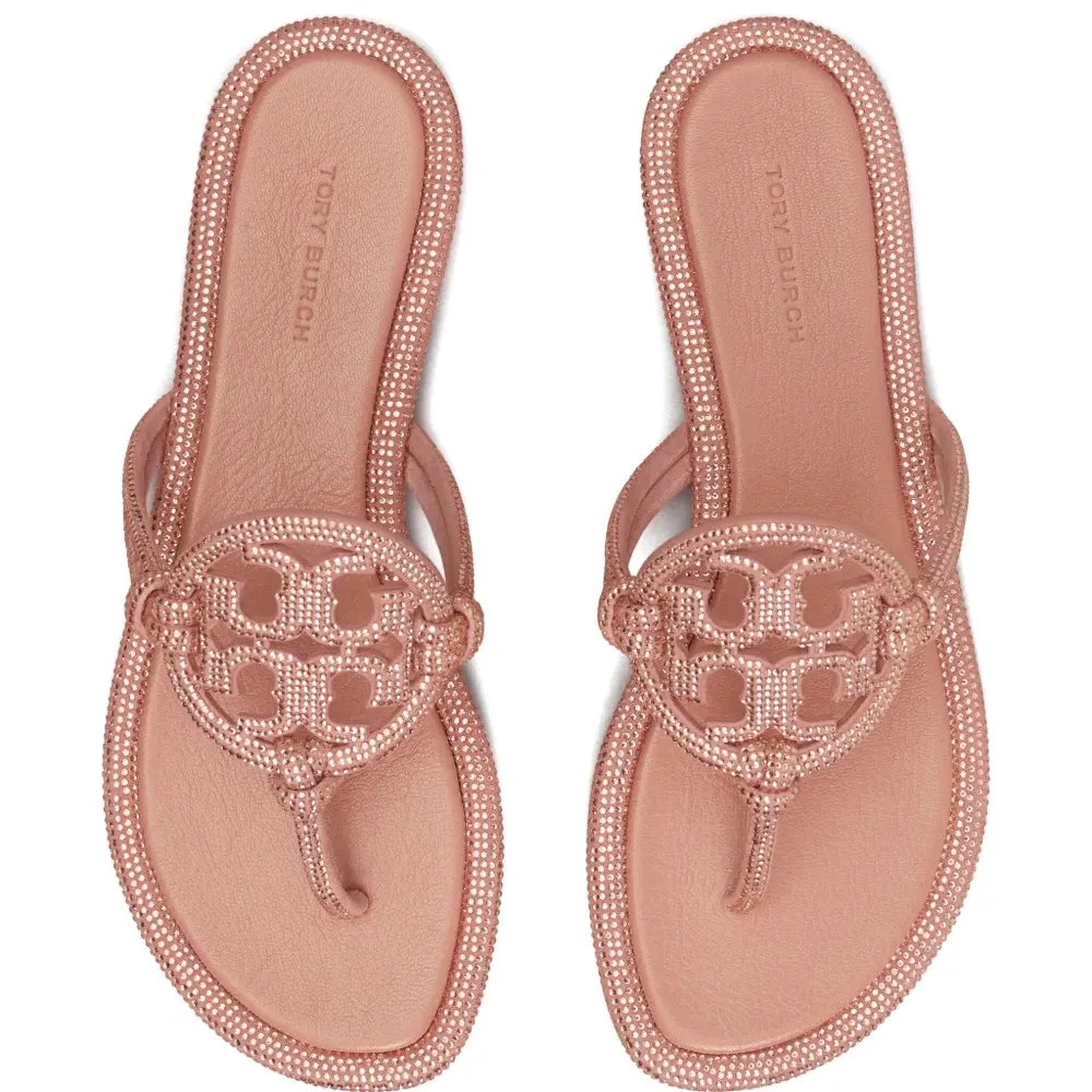 Шлепанцы Miller с кристаллами Шлепанцы Miller с кристаллами