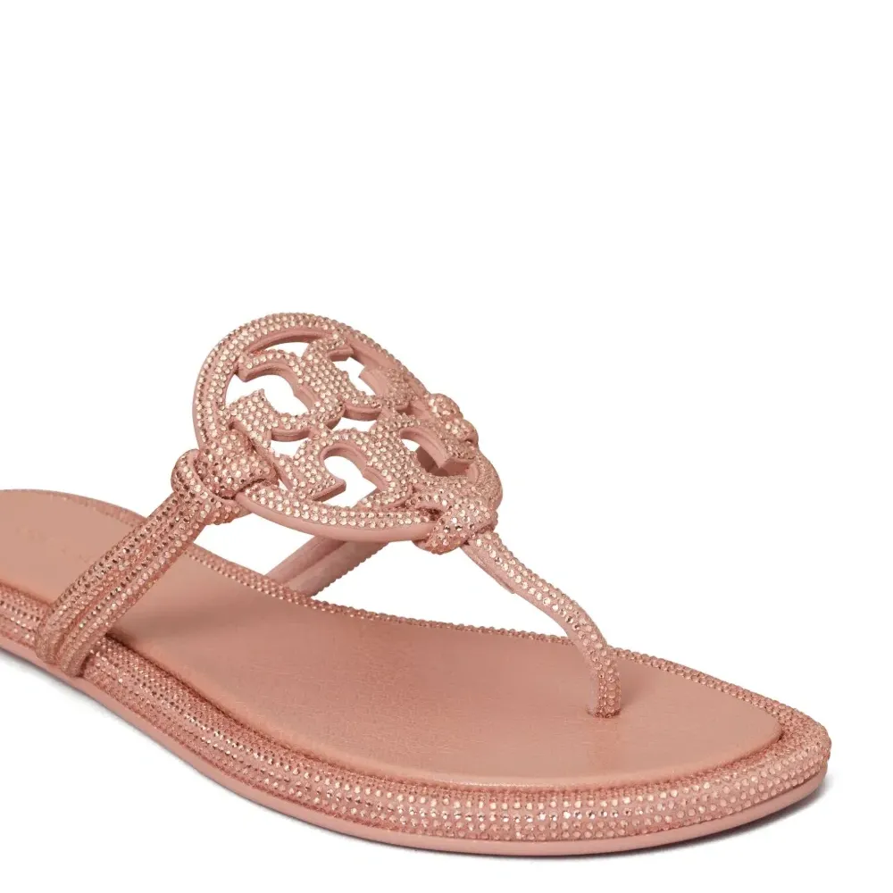 Шлепанцы Miller с кристаллами Шлепанцы Miller с кристаллами