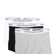 Комплект из трех трусов-брифов с логотипом Комплект из трех трусов-брифов с логотипом