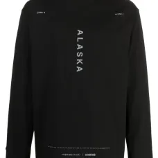 Футболка с воротником-стойкой