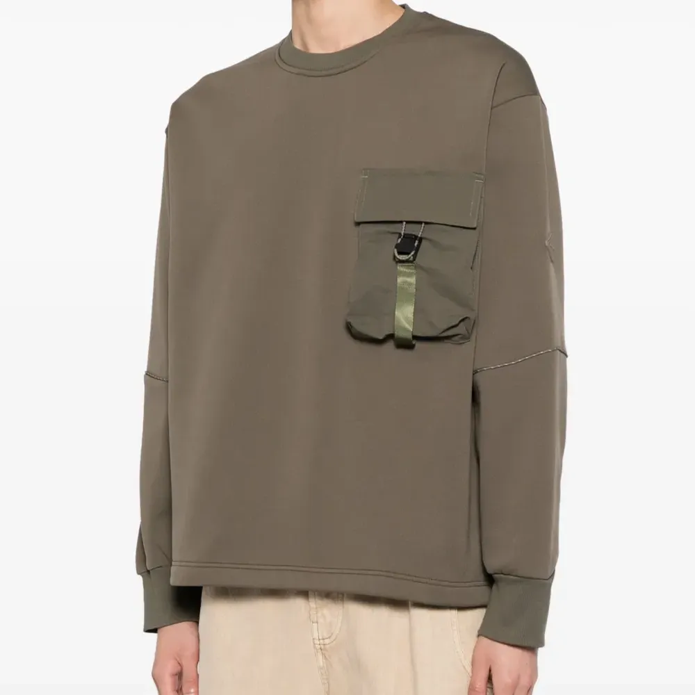 Толстовка с карманом карго