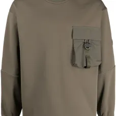 Толстовка с карманом карго