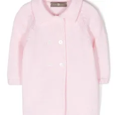 Двубортная блузка тонкой вязки