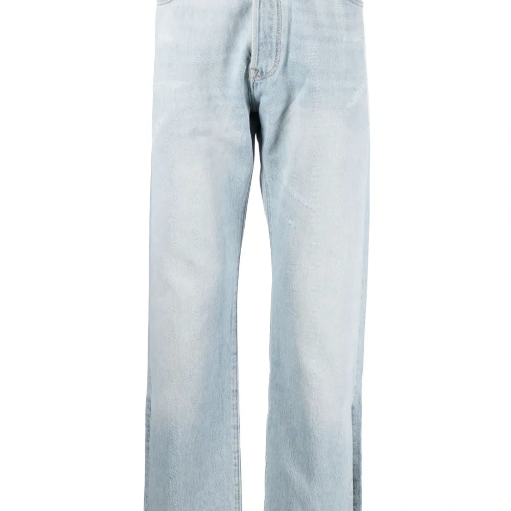 X Levi's 501 slit jeans